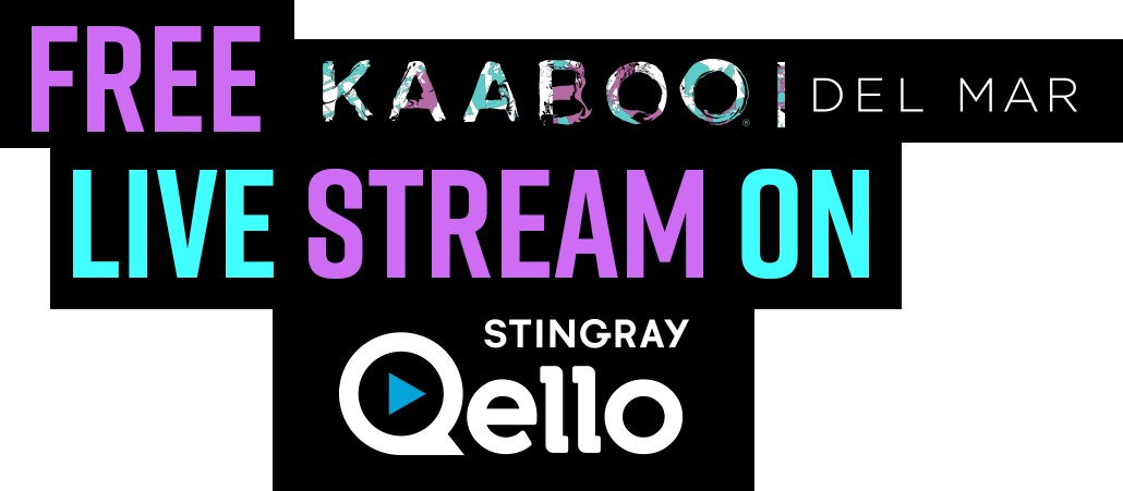 Stream KAABOO DEL MAR for free on Stingray Qello